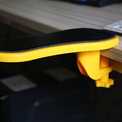 Computer armrest pad ergonomically adjustable PC wrist rest extender desk hand bracket home office wrist rotation bracket