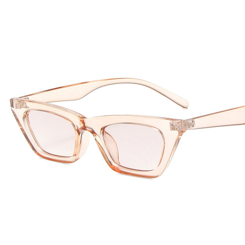 DYTYMJ New Cat Eye Sunglasses Women Fashion Mirror Sunglasses for Women Luxury Gafas De Sol Mujer 2022 Retro Cateye Shades Women