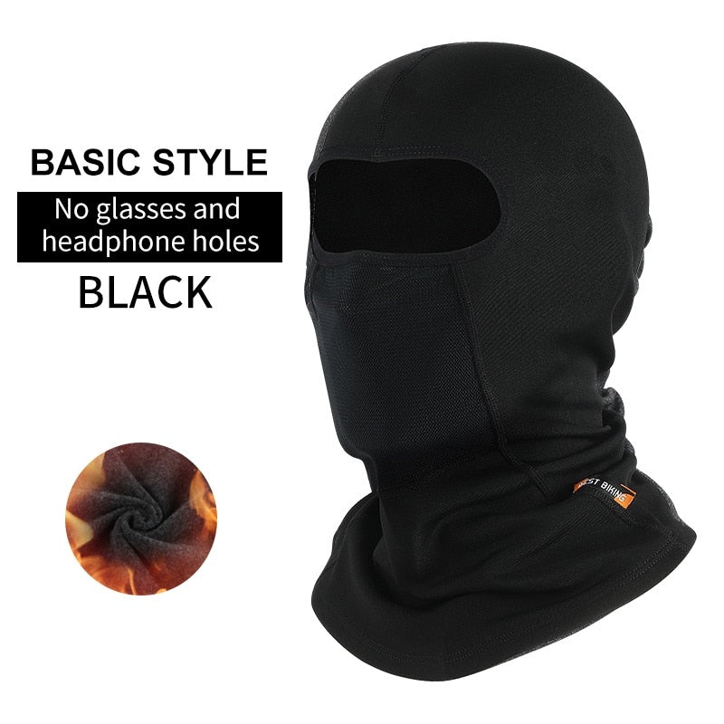 WEST BIKING Cycling Scarf Winter Warm Hat Breathable Windproof Sport Balaclava Cycling Headwear MTB Bike Motorcycle Helmet Liner