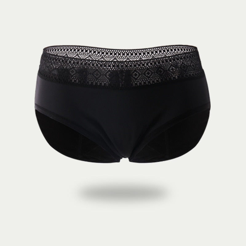 VIP Four Layers Period Panties New Leakproof Menstrual Panties Physiological Antibacterial Briefs Sexy Lace Underwear Women