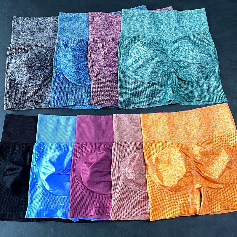 Women Shorts Sports Shorts For Women New Cycling Running Fitness High Waist Push Up Gym shorts Leggings Women Yoga Clothing