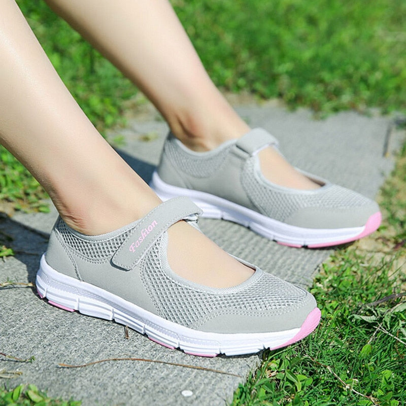 Fashion Women Sneakers Casual Shoes 2021 Female Mesh Summer Shoes Breathable Trainers Women Vulcanized Shoes Zapatillas Mujer
