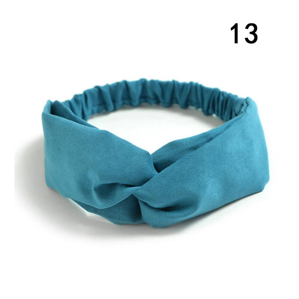 Fashion Women Girls Summer Bohemian Hair Bands Print Headbands Vintage Cross Turban Bandage Bandanas HairBands Hair Accessories