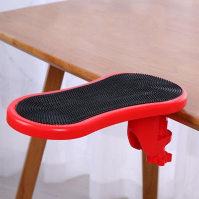 Computer armrest pad ergonomically adjustable PC wrist rest extender desk hand bracket home office wrist rotation bracket