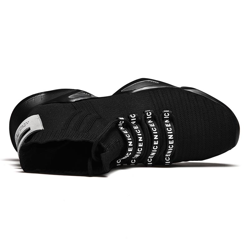 Oversize High Top Platform Men's Shoes Sport Sneakers Socks Mens Running Shoes Men Sports Sneakers Non-slip Breathable GMB-0155