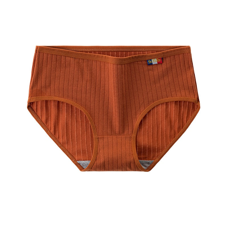 Women Cotton Underwear Seamless panties Sexy panty Female Breathable Solid Color Underpants Girls' Lingerie Briefs-XXL