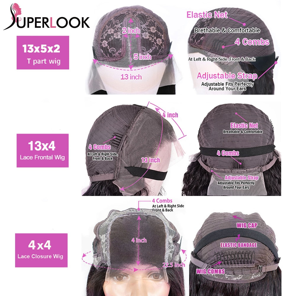Body Wave Bob Frontal Wig 13x4 Lace Front Human Hair Wigs Short Bob Wigs Pre Plucked Lace Closure Wigs For Women T Part Lace Wig