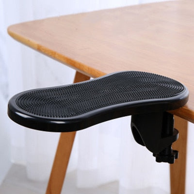 Computer armrest pad ergonomically adjustable PC wrist rest extender desk hand bracket home office wrist rotation bracket