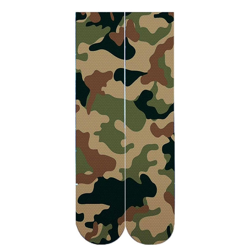 Leopard Snake Sexy Novelty Socks Women Funny Casual Cotton High Knee Socks Female Harajuku Happy Cartoon 3D Printed Men's Socks