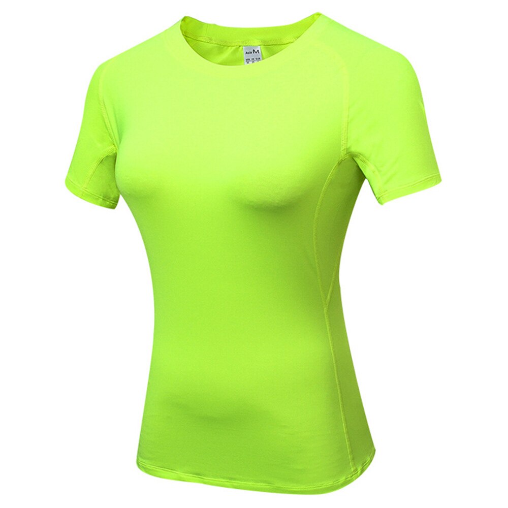 Gym T shirt Compression Tights Women's Sport Tshirt Quick Drying Rashguad Running Tops Fitness Tees Jogger Jogging Blouse Jersey