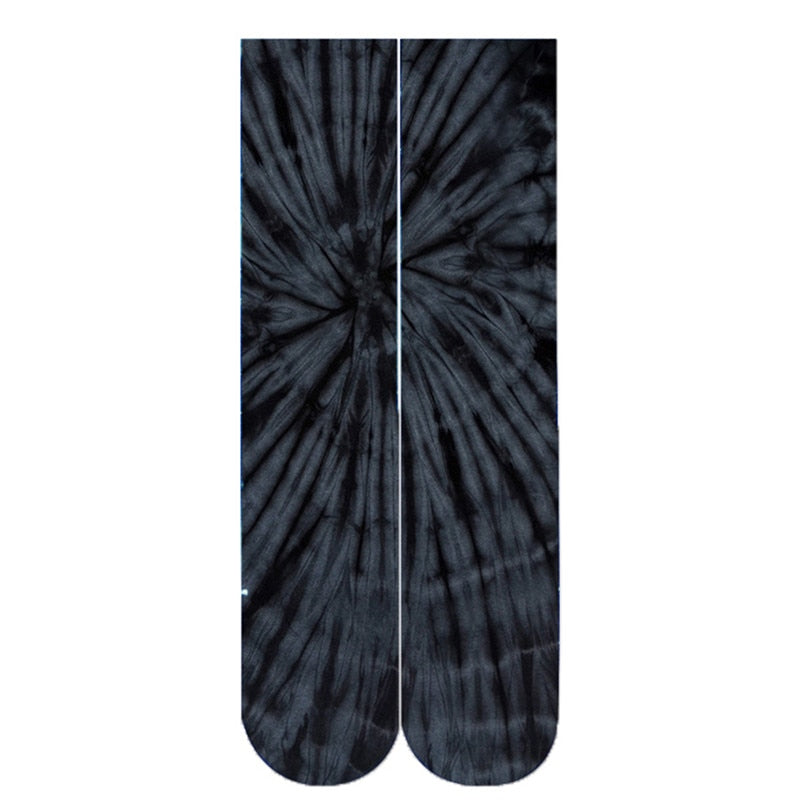 Leopard Snake Sexy Novelty Socks Women Funny Casual Cotton High Knee Socks Female Harajuku Happy Cartoon 3D Printed Men's Socks