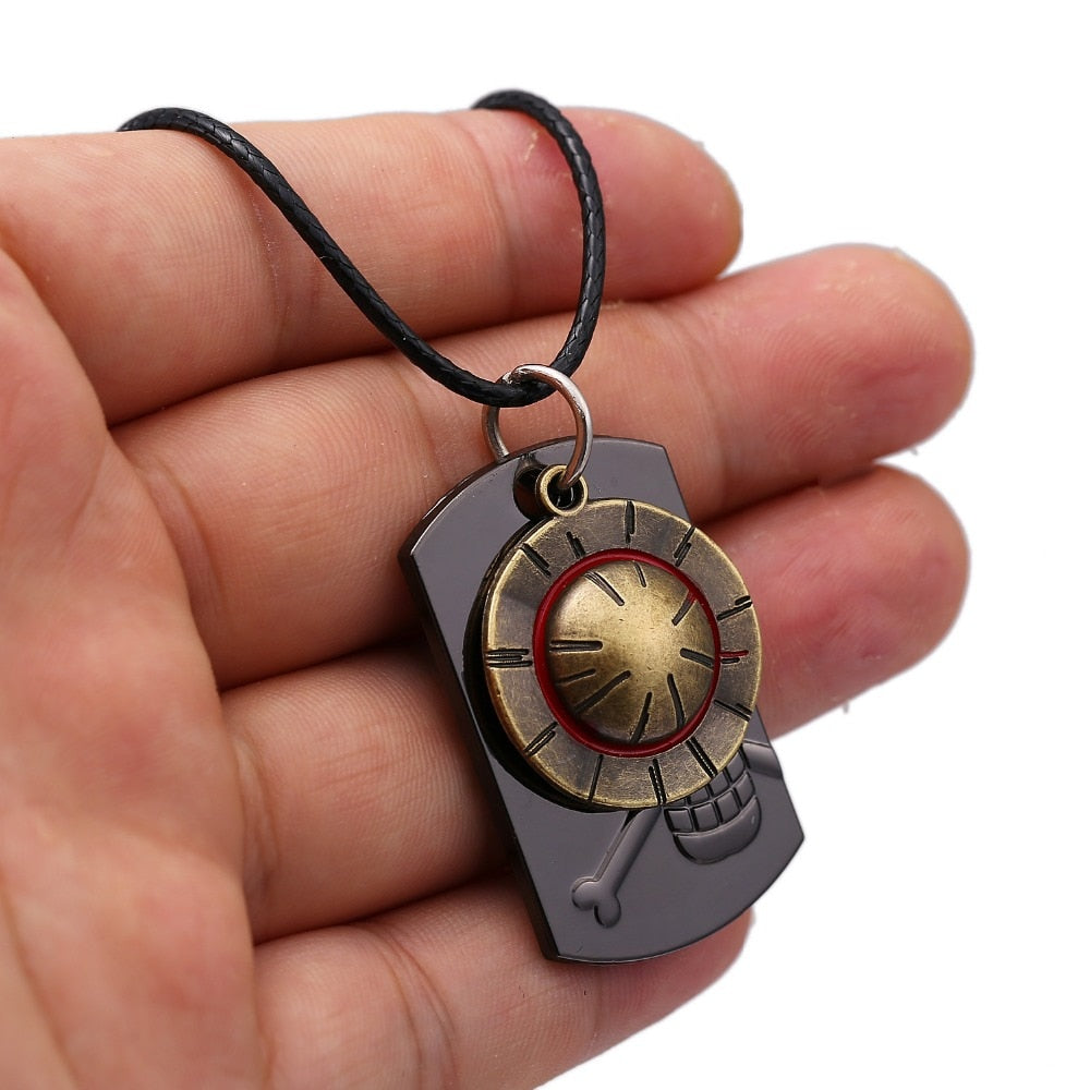 ONE PIECE Necklace Monkey D Luffy Hat Pendant friendship Gift hot Anime choker Necklaces Jewelry Accessories YS11973