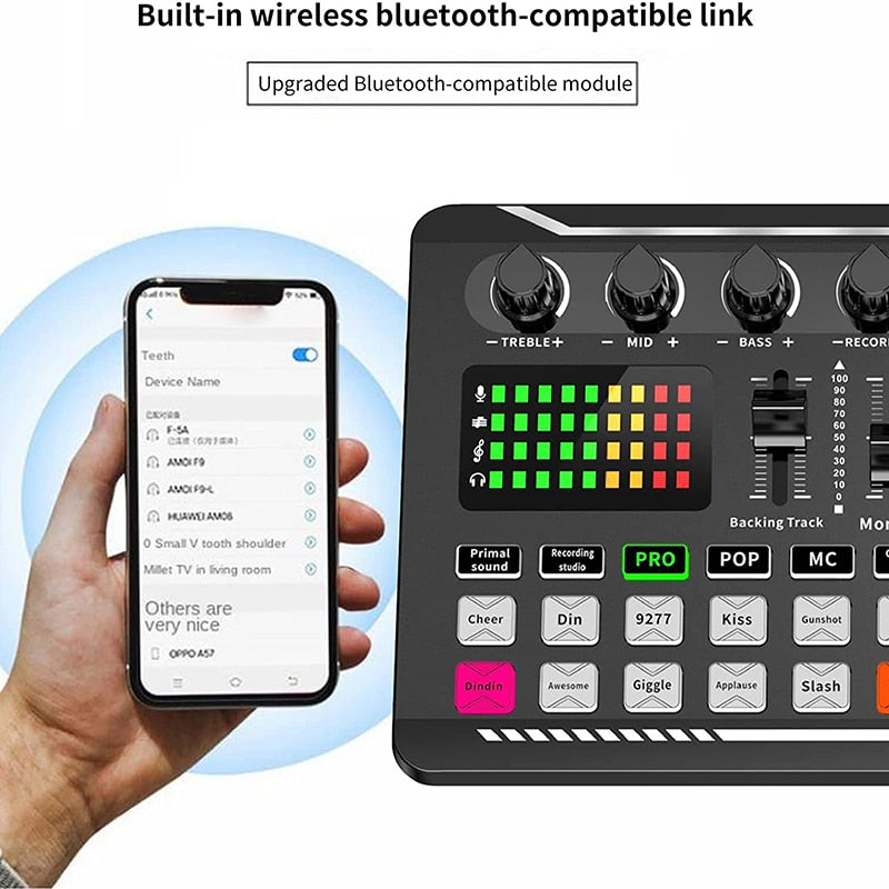 Streaming Microphone Kit with Audio Mixer(Optional) and Condenser Microphone,Microphone Set for Podcast,Live Broadcast,Podcast