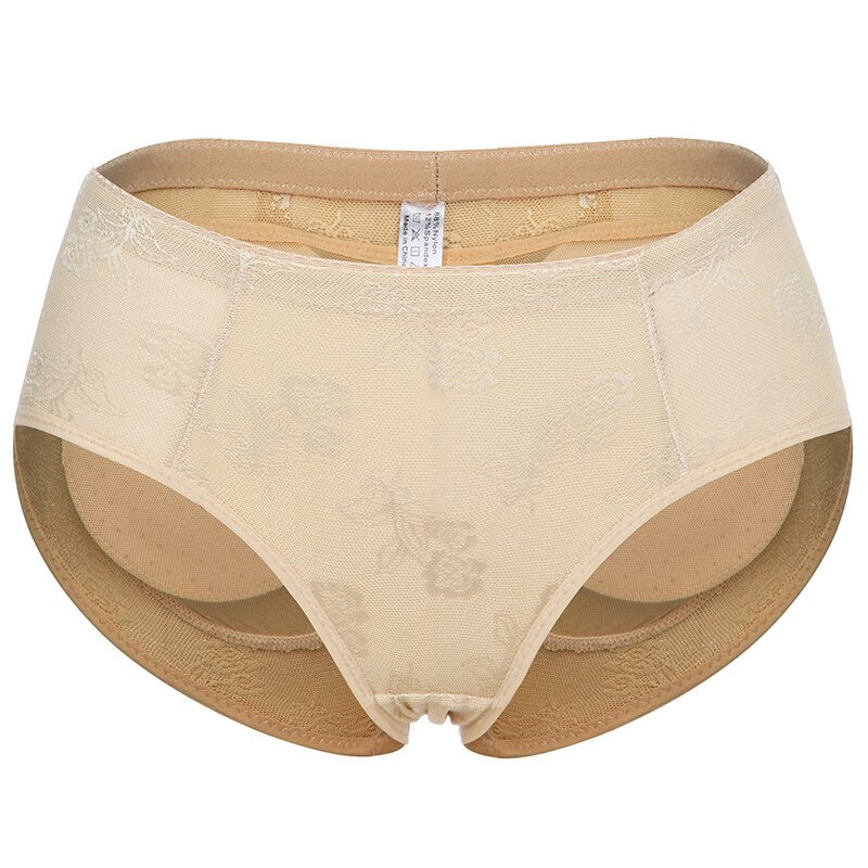 Women Shaper Butt Padded Panty Booty Lifter Hip Enhancer Shapewear Sexy Padding Briefs Fake Pads Underpants Push Up Underwear
