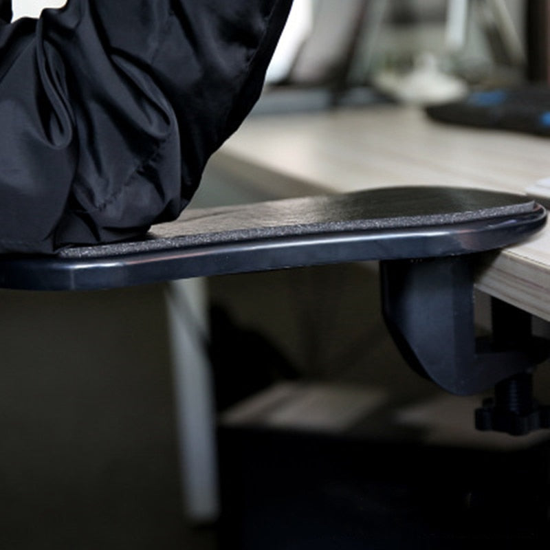 Computer armrest pad ergonomically adjustable PC wrist rest extender desk hand bracket home office wrist rotation bracket
