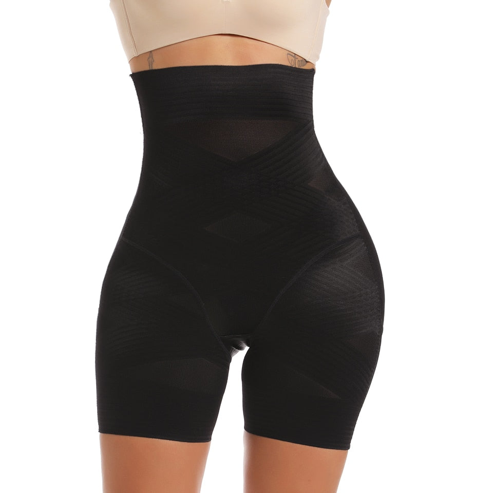 Women Body Shaper Firm Tummy Control Shorts Under Skirts High Waist Shaping Panties Slimming Underwear Waist Cincher Shapewear