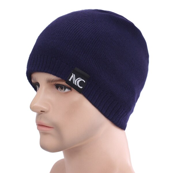 Men's Winter Knitted Hat Women Beanie Hats For Men Skullies Beanies Skull cap Gorras Bonnet Sport Warm Thick Male Winter Hat Cap