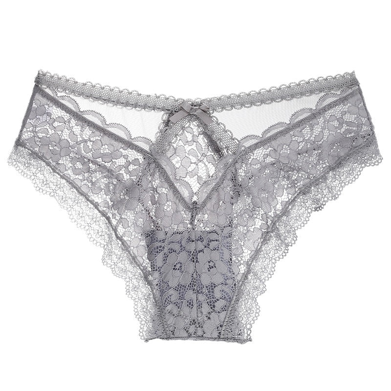 CINOON Sexy Panties Women Fashion Lingerie Tempting Pretty Briefs High Quality Lace Hollow Out Underpants Intimates Lingerie