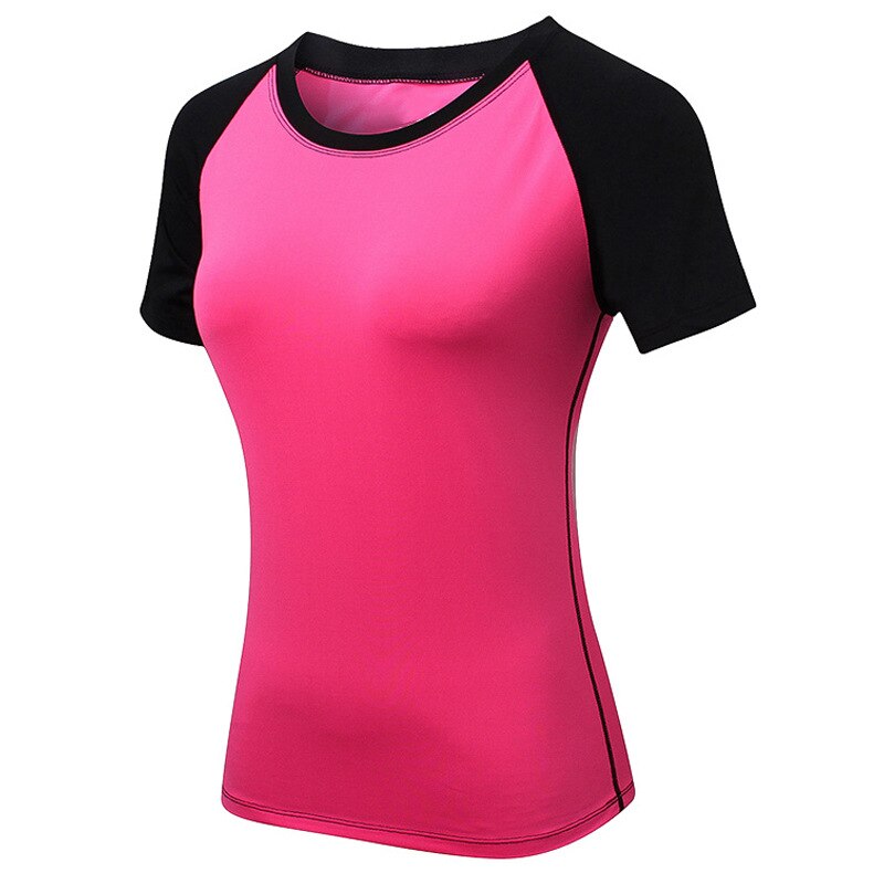 Gym T shirt Compression Tights Women's Sport Tshirt Quick Drying Rashguad Running Tops Fitness Tees Jogger Jogging Blouse Jersey