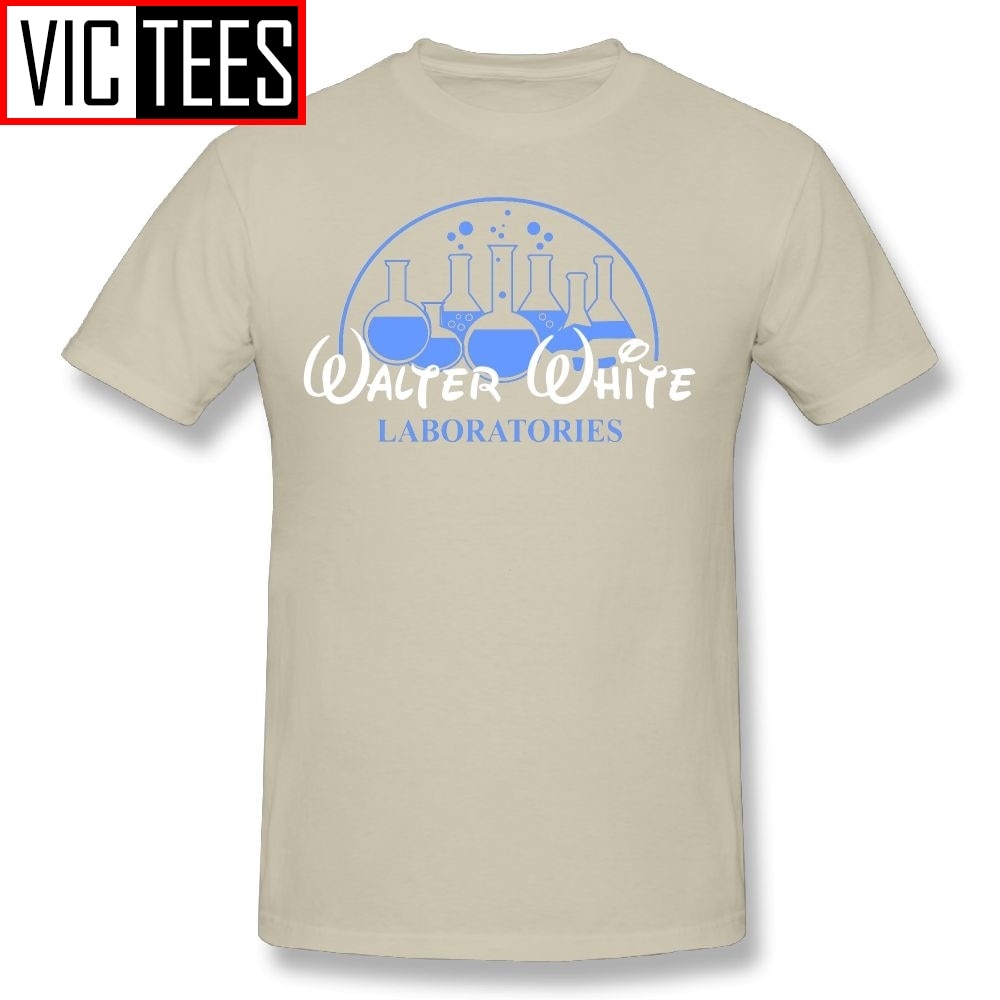 Men's Walter White Laboratories T Shirt Breaking Pinkman Bad AMC Heisenberg Mr White Cotton Tops T-Shirts Breaking Bad Tees