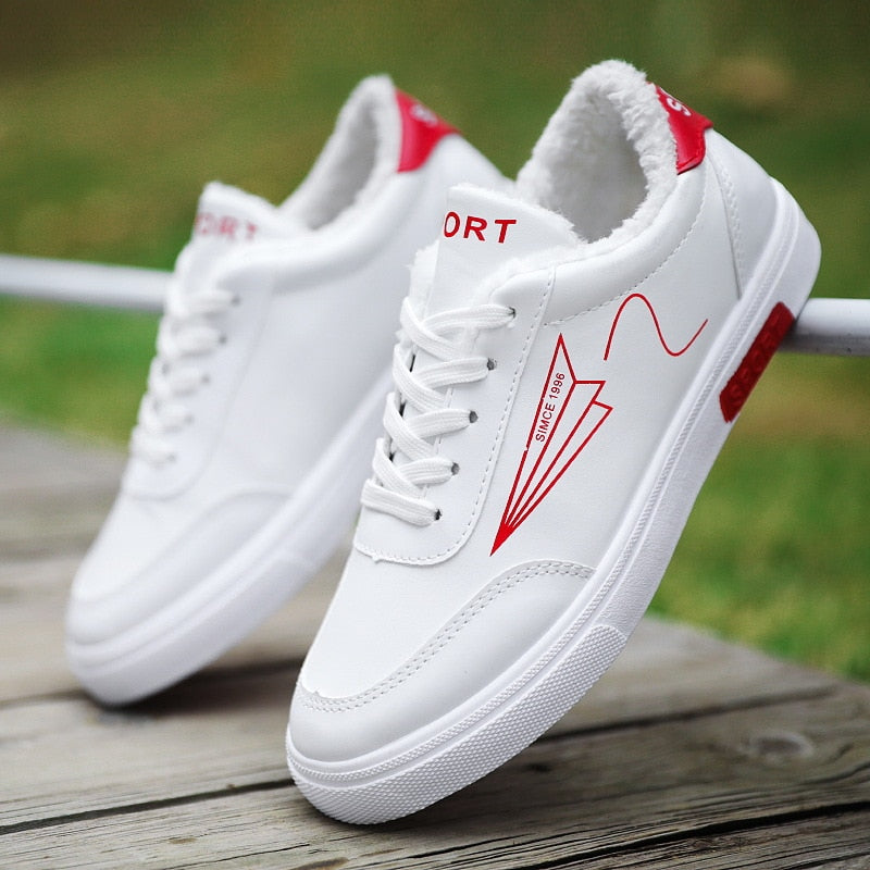 2021 Autumn Men Casual Shoes Winter Men's Board Shoes Light Sports Shoes Men Tennis Sneaker Soft White Shoes Male Flat Shoes