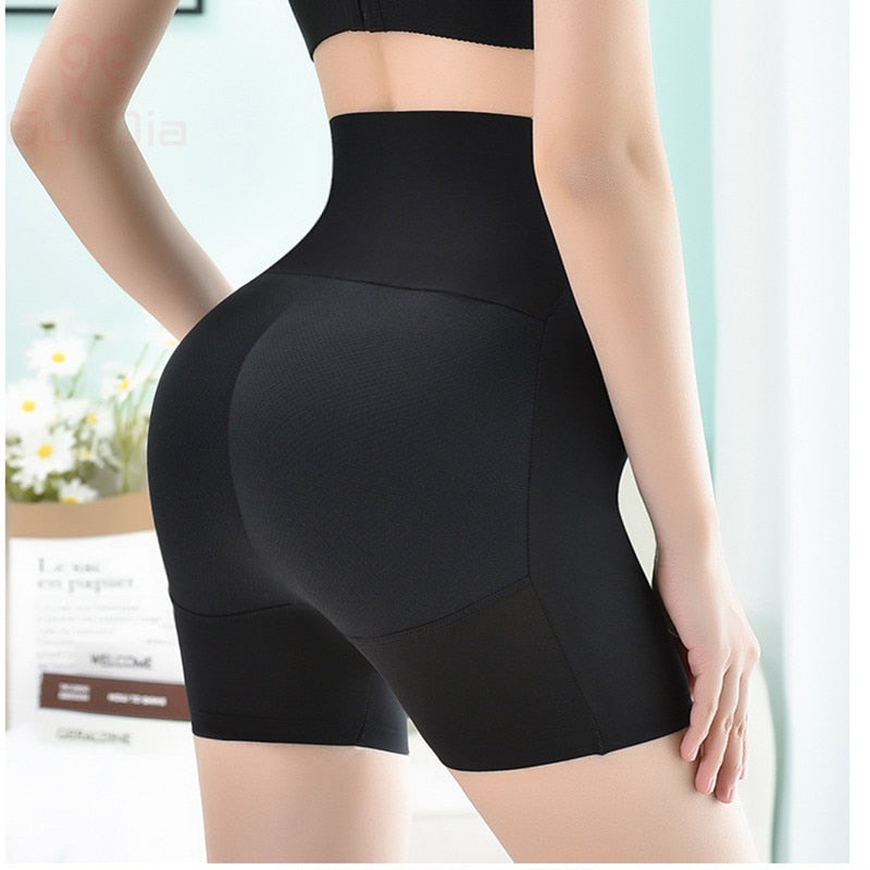 GUUDIA Seamless Booty Push Up Padded Panties Hip Butt Lifter Hip Enhancer Shorts Women Shapers Short Fake Booty Lift Underwear