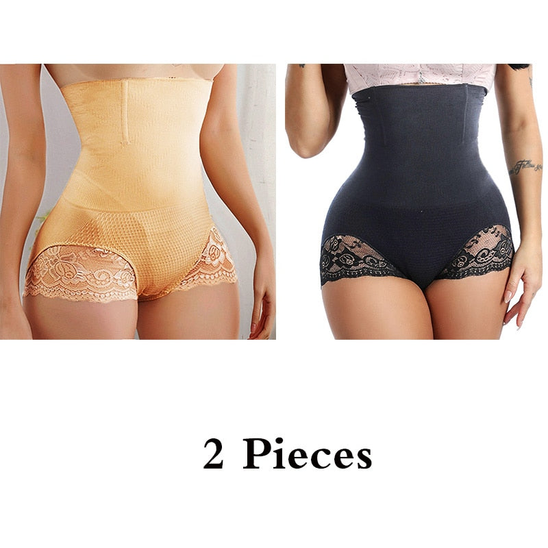 GUUDIA Tummy Control Panties Women Body Shaper High Waist Shaper Pants Seamless Shapewear Postpartum Panties Waist Trainer