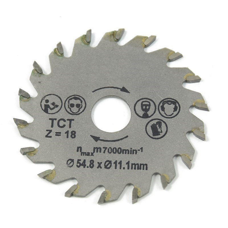 XCAN Out Diameter 54.8mm Mini Circular Saw Blade Wood Cutting Disc,Diamond Saw Blade for Wood Metal Plastic Ceramic Cutting