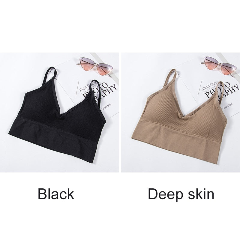 1/2 Pcs Bras for Women Sexy Seamless Bra U Type Backless Push Up Bralette Women Female Wireless Solid Wire Free Brassiere