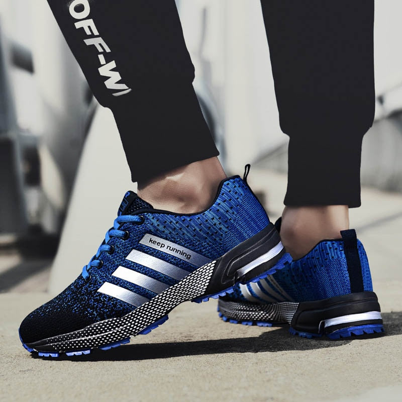 Men Casual Shoes Sneakers Breathable Mesh Fashions Running Sports Shoes Unisex Big Size Shoes for Women Walking Jogging Shoes