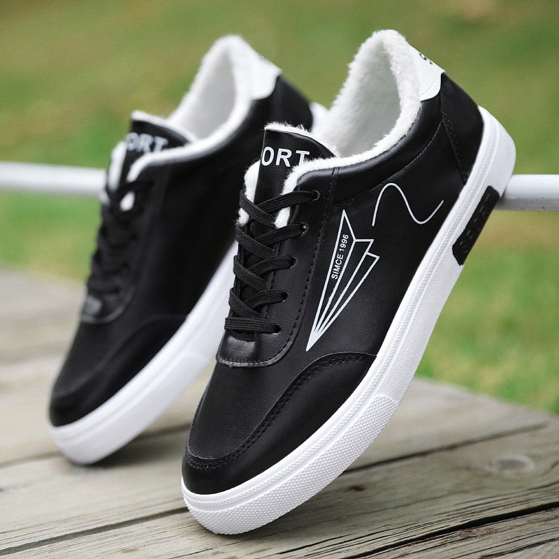 2021 Autumn Men Casual Shoes Winter Men's Board Shoes Light Sports Shoes Men Tennis Sneaker Soft White Shoes Male Flat Shoes