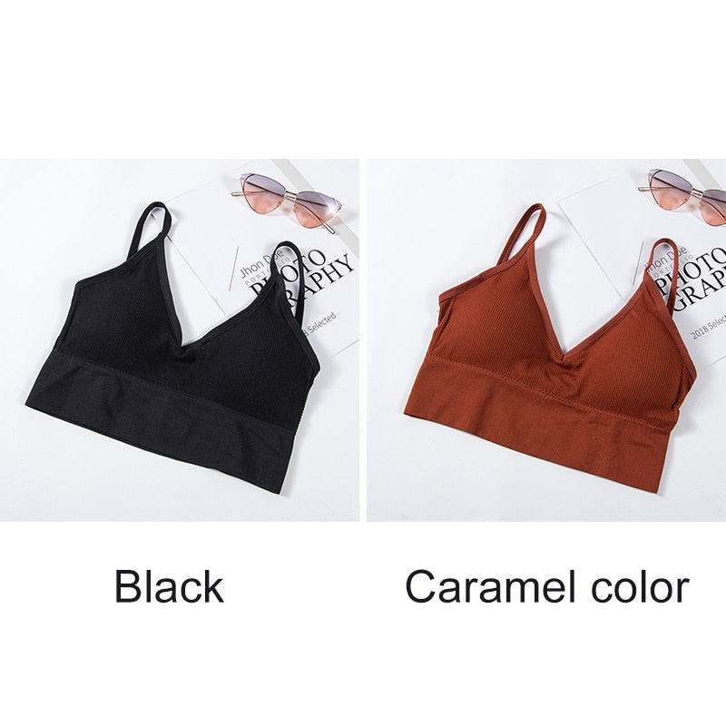 1/2 Pcs Bras for Women Sexy Seamless Bra U Type Backless Push Up Bralette Women Female Wireless Solid Wire Free Brassiere