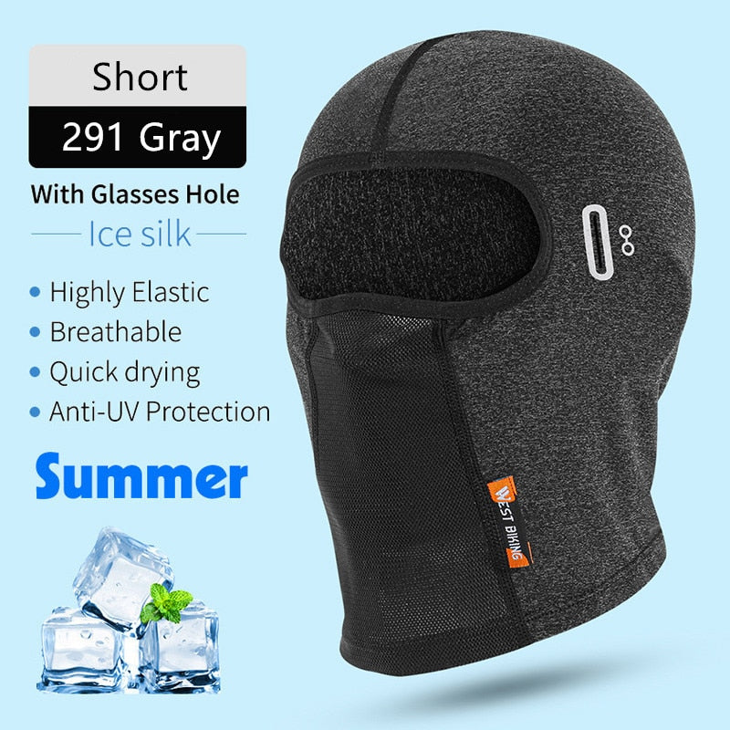 WEST BIKING Cycling Scarf Winter Warm Hat Breathable Windproof Sport Balaclava Cycling Headwear MTB Bike Motorcycle Helmet Liner