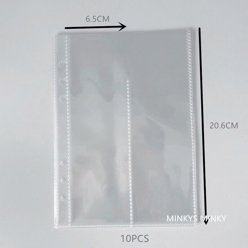 MINKYS Macaroon Color A6/A5 PU Leather DIY Binder Photocards Collect Book Diary Agenda Planner Bullet Cover Album Stationery