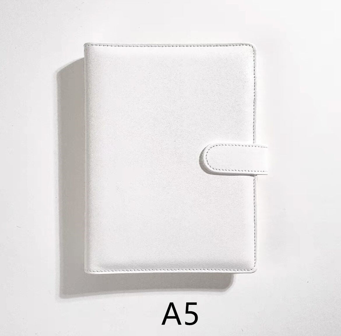 MINKYS Macaroon Color A6/A5 PU Leather DIY Binder Photocards Collect Book Diary Agenda Planner Bullet Cover Album Stationery