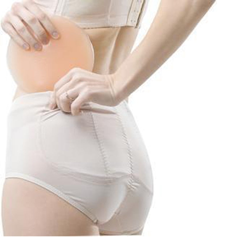 Natral Silicone Pad Enhancer Fake Ass Panty Hip Butt Lifter Underwear Invisible Bottom Shaper Seamless Padded Shapewear Panties