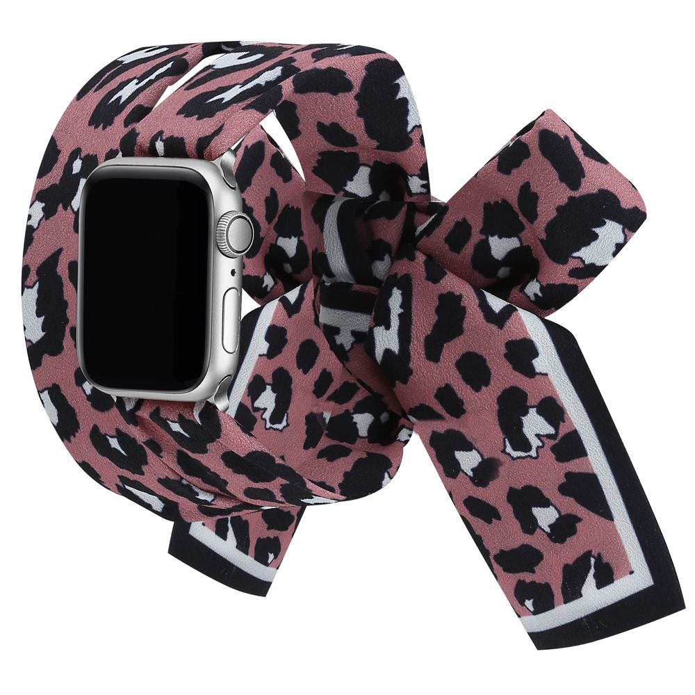 Toyouths Scarf Strap for iwatch Band 38/40/42/44mm Women Fashion Scarf Replacement Strap for Apple Watch SE Series 6 5 4 3 2 1