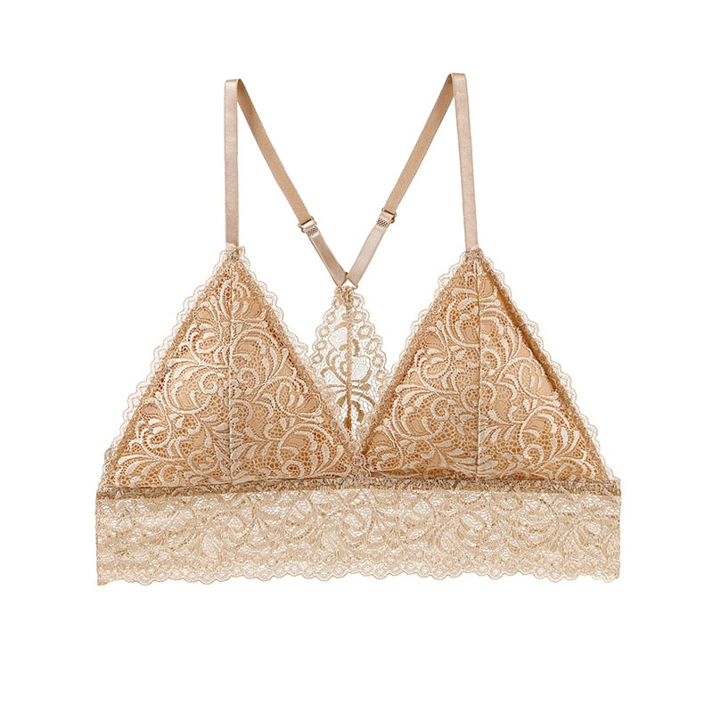 Lace Sexy Bra French Style Lingerie Wireless Thin Underwear Sexy Bralette Soft Push Up Bras For Women Free Shipping New BANNIROU