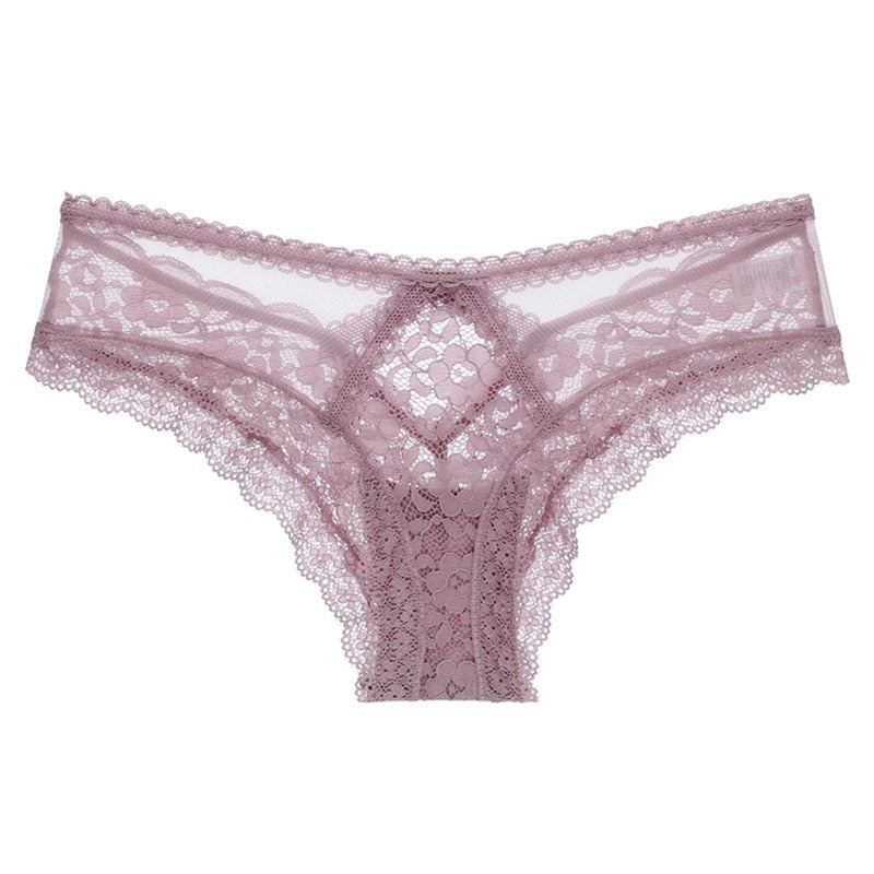 CINOON Sexy Panties Women Fashion Lingerie Tempting Pretty Briefs High Quality Lace Hollow Out Underpants Intimates Lingerie