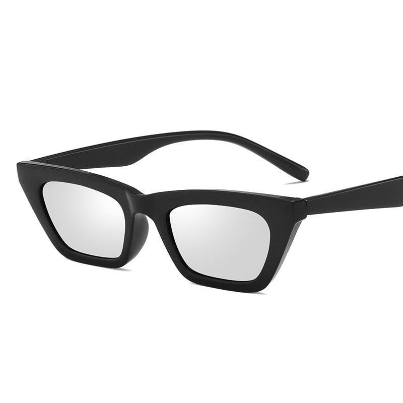 DYTYMJ New Cat Eye Sunglasses Women Fashion Mirror Sunglasses for Women Luxury Gafas De Sol Mujer 2022 Retro Cateye Shades Women