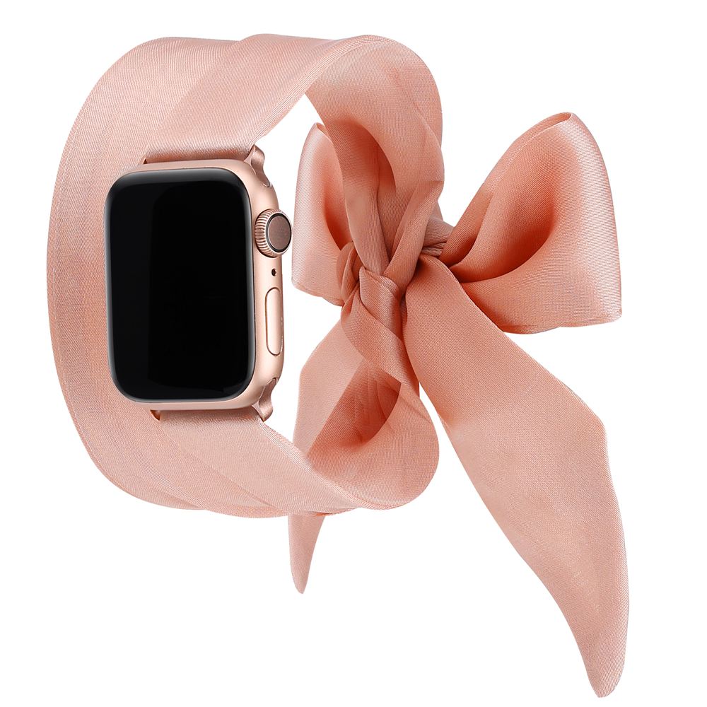 Toyouths Scarf Strap for iwatch Band 38/40/42/44mm Women Fashion Scarf Replacement Strap for Apple Watch SE Series 6 5 4 3 2 1