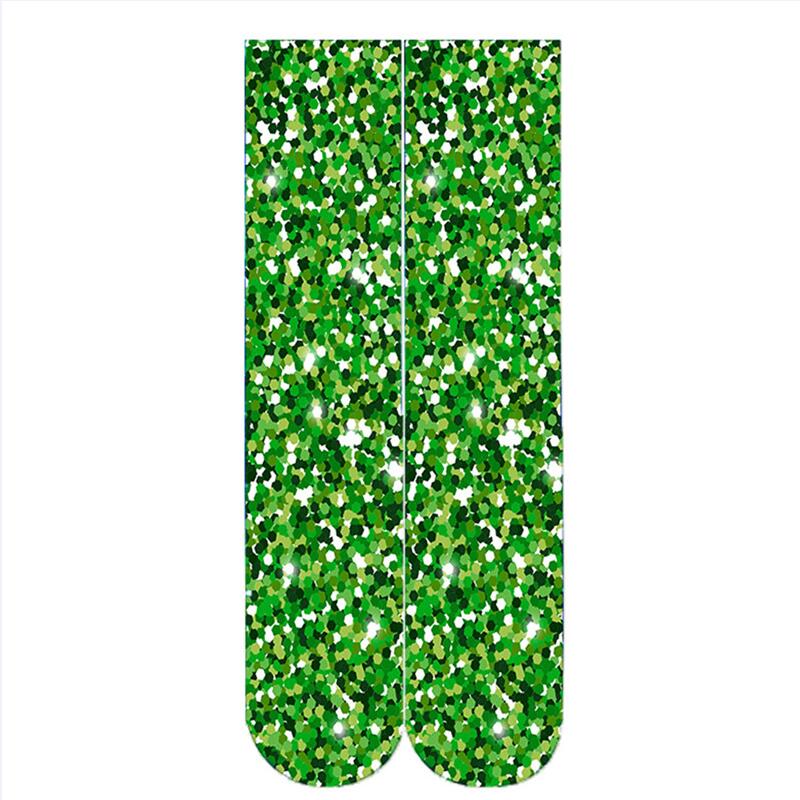 Leopard Snake Sexy Novelty Socks Women Funny Casual Cotton High Knee Socks Female Harajuku Happy Cartoon 3D Printed Men&#39;s Socks