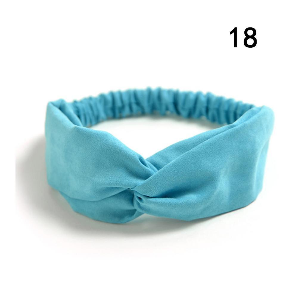 Fashion Women Girls Summer Bohemian Hair Bands Print Headbands Vintage Cross Turban Bandage Bandanas HairBands Hair Accessories