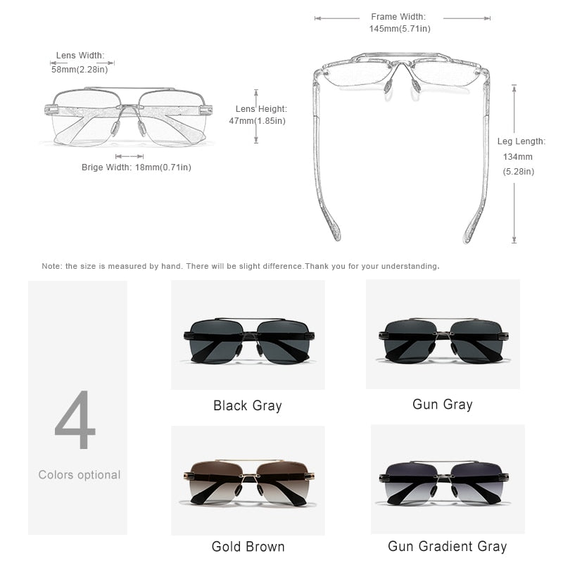 KINGSEVEN 2022 Brand New Design Sunglasses For Men Polarized Gradient Sun glasses Women Men Square Retro Eyewear Okulary