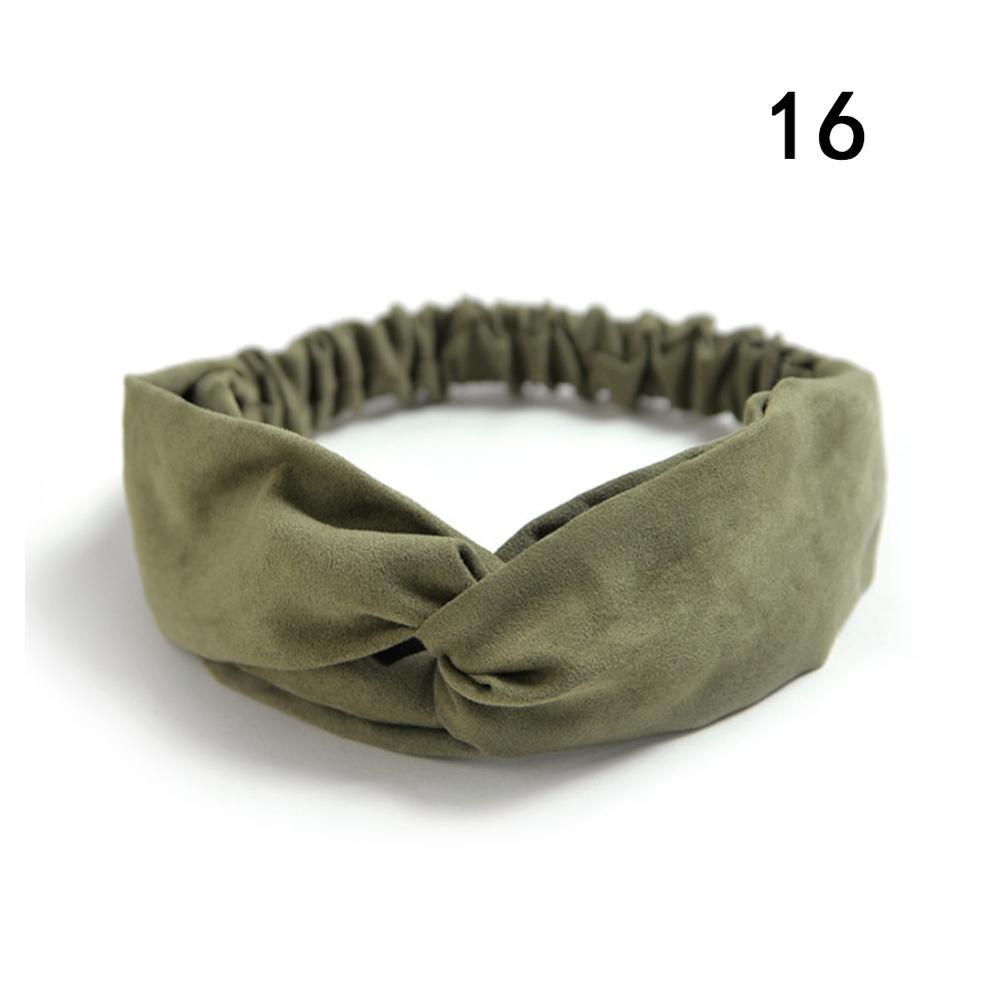 Fashion Women Girls Summer Bohemian Hair Bands Print Headbands Vintage Cross Turban Bandage Bandanas HairBands Hair Accessories