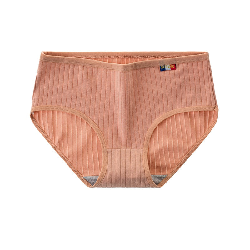 Women Cotton Underwear Seamless panties Sexy panty Female  Breathable Solid Color Underpants Girls&#39;  Lingerie Briefs-XXL