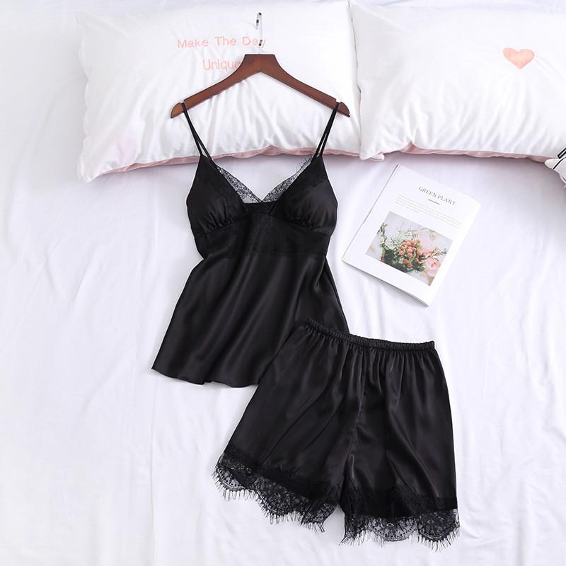 Lace Sexy Kimono Bathrobe Gown Satin Women Pink Sleepwear Casual Spring Summer New Nightwear Intimate Lingerie Homewear