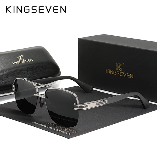 KINGSEVEN 2022 Brand New Design Sunglasses For Men Polarized Gradient Sun glasses Women Men Square Retro Eyewear Okulary