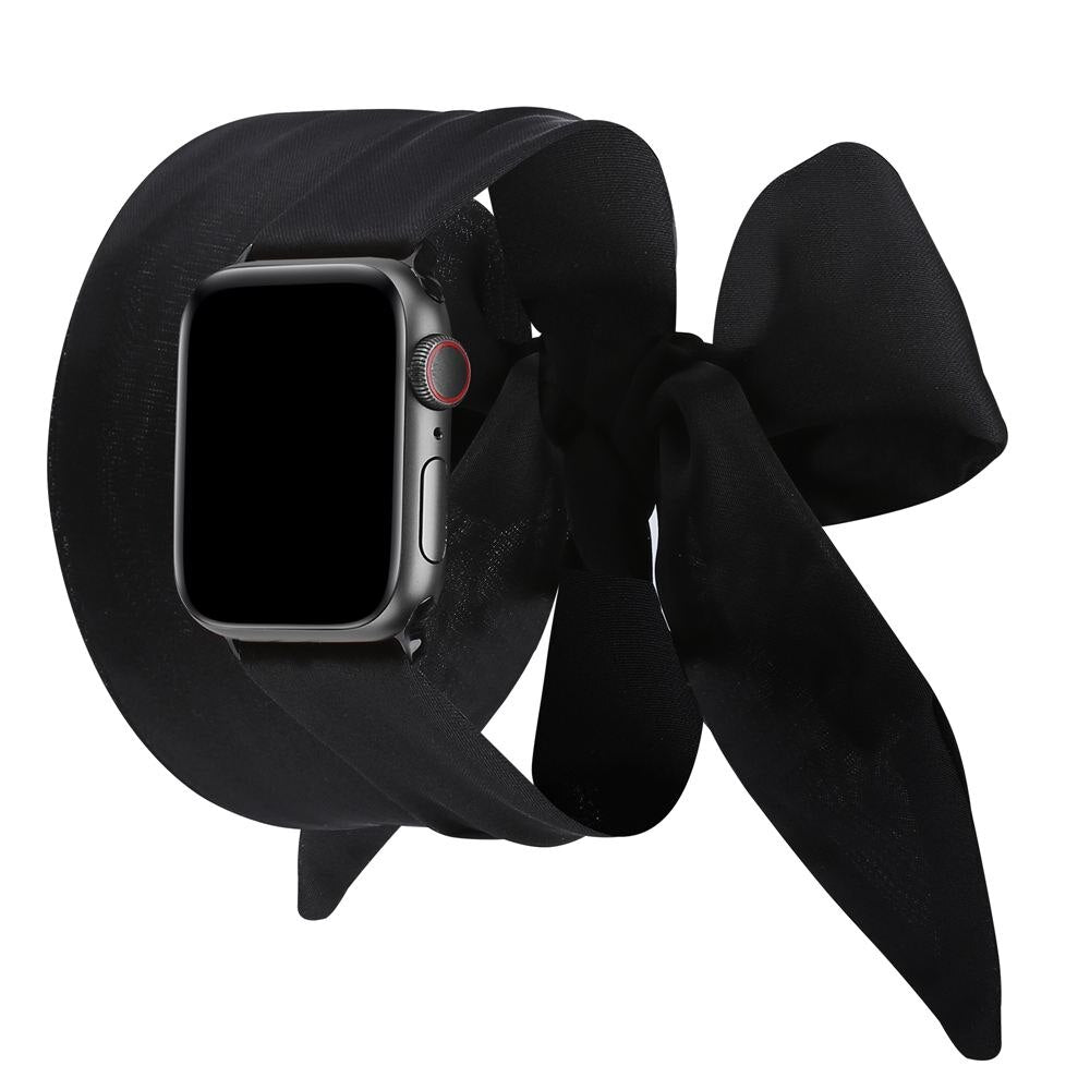 Toyouths Scarf Strap for iwatch Band 38/40/42/44mm Women Fashion Scarf Replacement Strap for Apple Watch SE Series 6 5 4 3 2 1