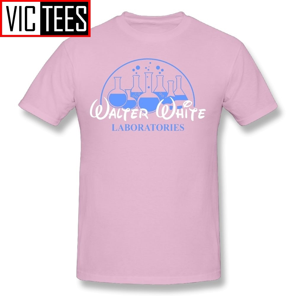 Men's Walter White Laboratories T Shirt Breaking Pinkman Bad AMC Heisenberg Mr White Cotton Tops T-Shirts Breaking Bad Tees